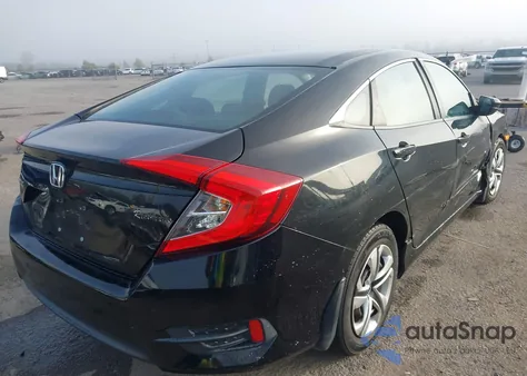 2017 Honda Civic Lx из США, поврежденный, VIN 19XFC2F59HE001974